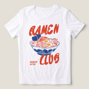Ramen Club Noodle Bowl Japanese Food Tri-Blend Shirt