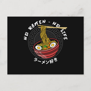 Ramen Club Team   No Ramen No Life Postcard
