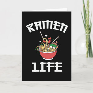 Ramen Club Team   Ramen Life Lovely Design Card