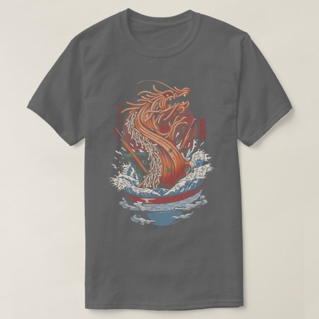 Ramen Dragon  T-Shirt (Design Front)