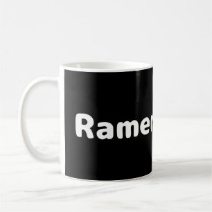Ramen Eater - White Writing Coffee Mug