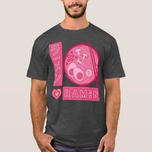 Ramen Girl Loves Anime Ramen Japanese  T-Shirt