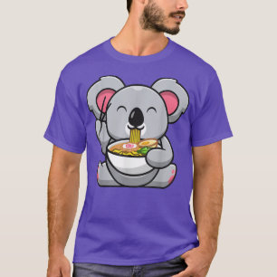Ramen Koala Japanese Kawaii Anime T-Shirt