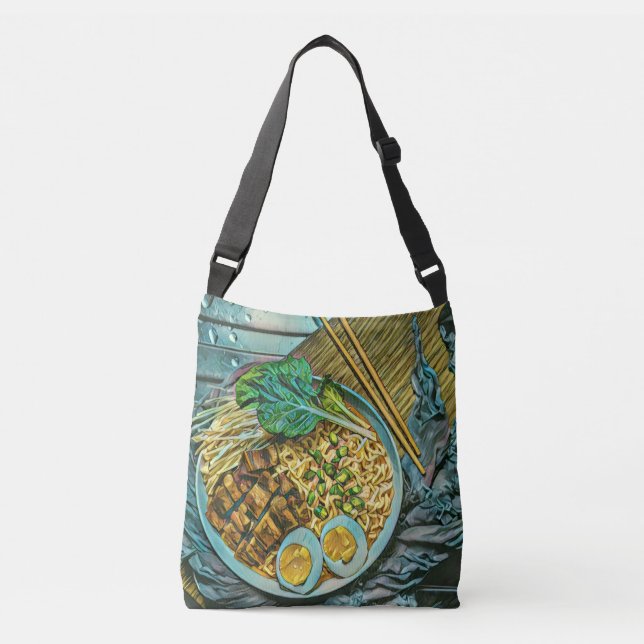 Ramen lover gift crossbody bag (Front)