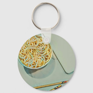 Ramen lover gift keychain