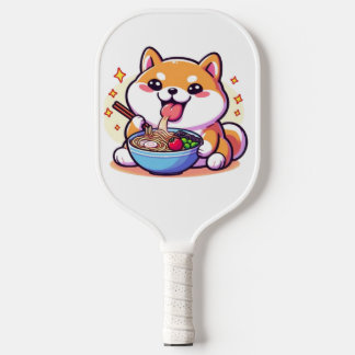 Ramen-Loving Cat Pickleball Paddle – Kawaii Sports