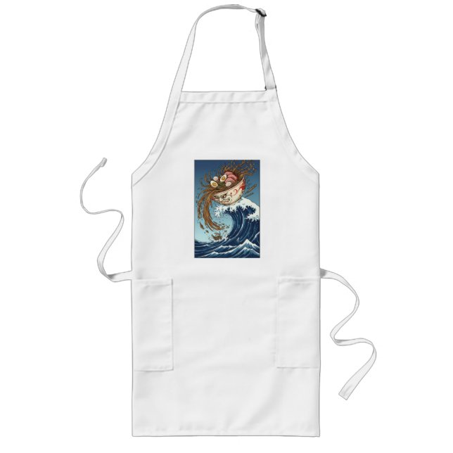 ramen navigator long apron (Front)