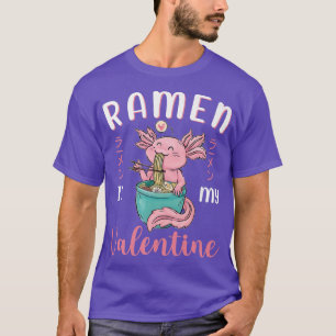 Ramen Noodle Bowl Love Japanese Kawaii Valentines T-Shirt