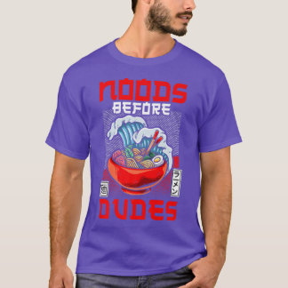 Ramen Noodle Bowl Love Japanese Kawaii Wave Noods  T-Shirt