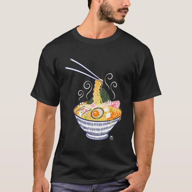 Ramen Noodle Bowl T-Shirt (Front)