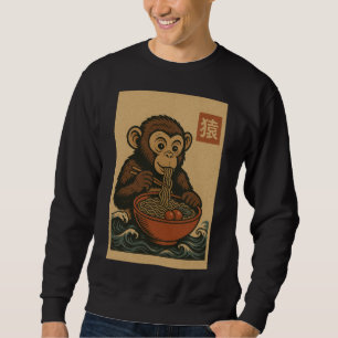 Ramen Noodle Manger : Singe sweatshirt