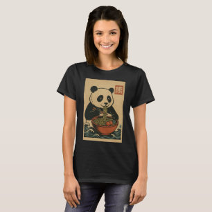Ramen Noodle Manger : T-shirt femme Panda