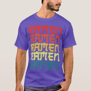 Ramen Noodle Retro Vintage Love Japanese Ramen 251 T-Shirt