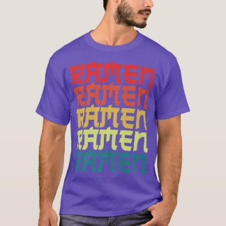 Ramen Noodle Retro Vintage Love Japanese Ramen 251 T-Shirt