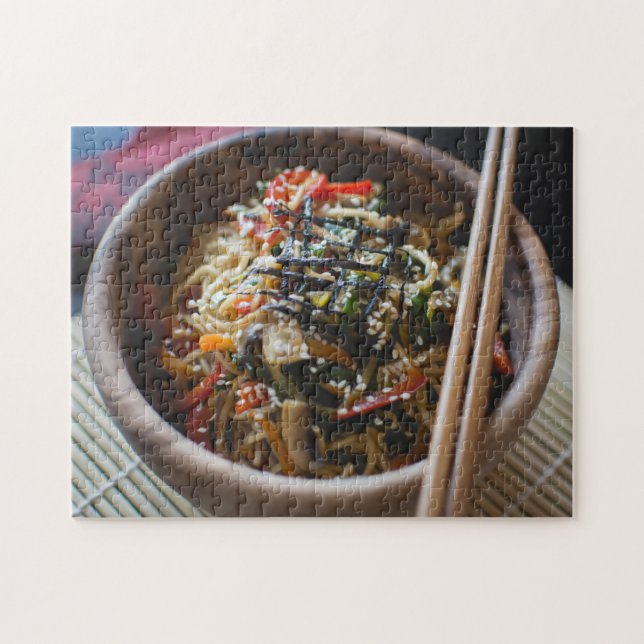 Ramen Noodles Asian Food Jigsaw Puzzle (Horizontal)