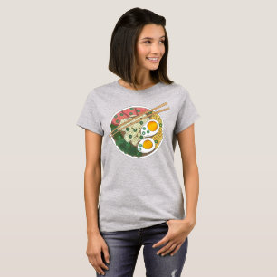 Ramen Noodles Bowl Japanese Food Restaurant Foodie T-Shirt