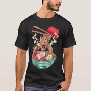 Ramen Noodles Dragon Anime Japanese Kawaii         T-Shirt