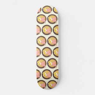 Ramen Noodles Soup Japanese Food Lover Eggs Skateboard