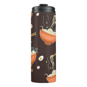 Ramen Noodles: Vintage Graphics Thermal Tumbler