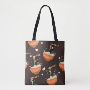 Ramen Noodles: Vintage Graphics Tote Bag