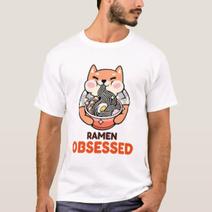 Ramen Obsessed Asian Recipe T-Shirt
