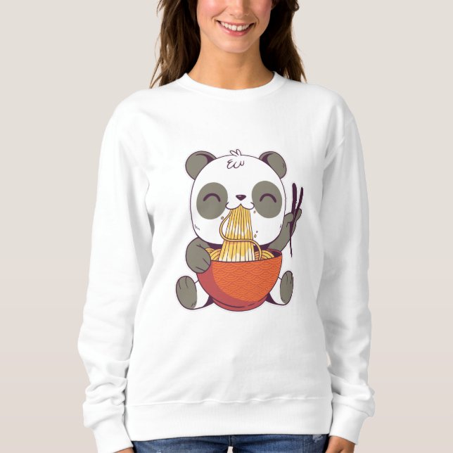 Ramen Panda Sweatshirt (Front)