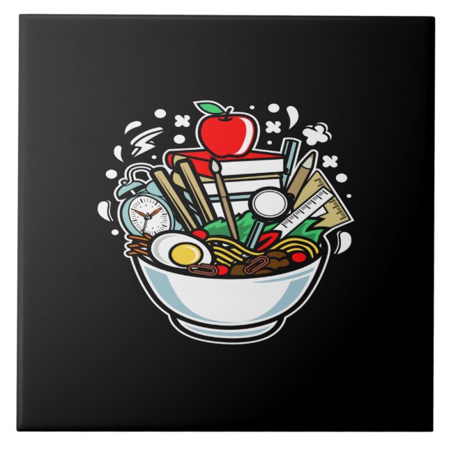 Ramen School Tile (Front)