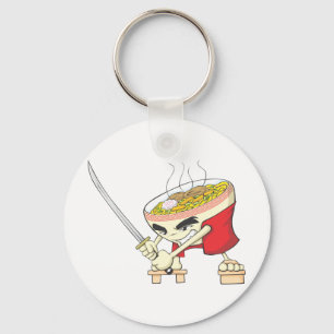 Ramen Shirt   Cute Ramen Bowl with Sword Shirt Keychain