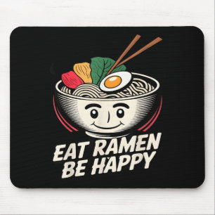 Ramen Shirt Kawaii Style Funny Japanese Anime Grap Mouse Pad