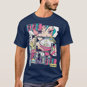 Ramen Shop Anime Manga Comic Panel  T-Shirt