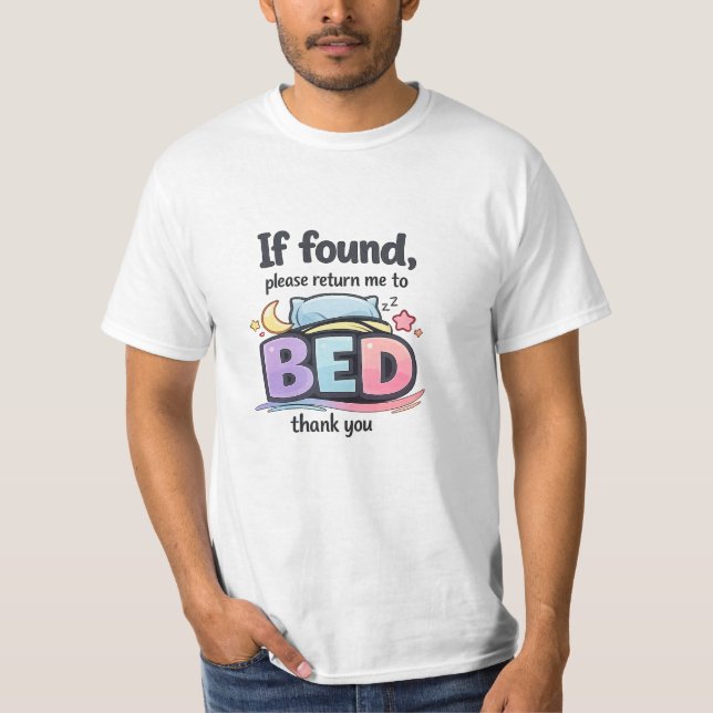 Ramenez-moi au T-shirt commun de Bed (Devant)