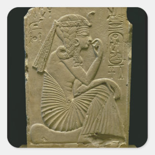 Ramesses II (1279-1213 BC) as a child, New Kingdom Square Sticker