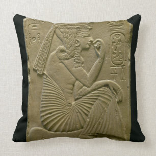 Ramesses II (1279-1213 BC) as a child, New Kingdom Throw Pillow
