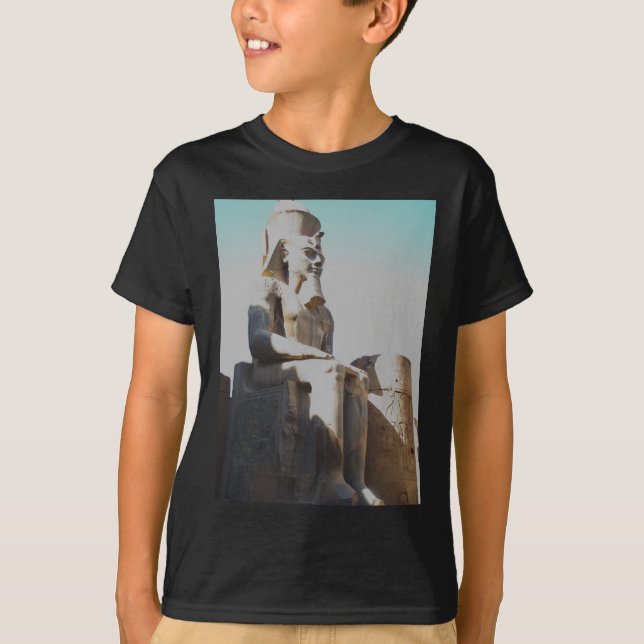 Ramesses II Colossus - Luxor Temple T-Shirt (Front)
