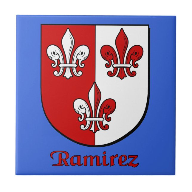 Ramirez Family Shield Tile (Front)