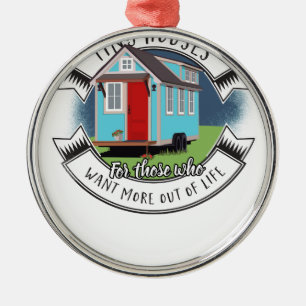 ramon - tiny house metal ornament