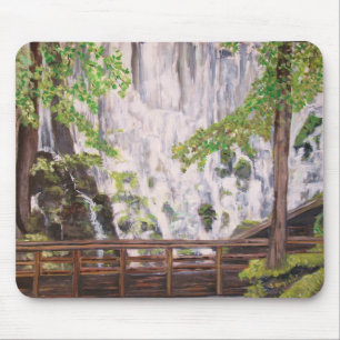 Ramona Falls on Mount Hood - Mousepad
