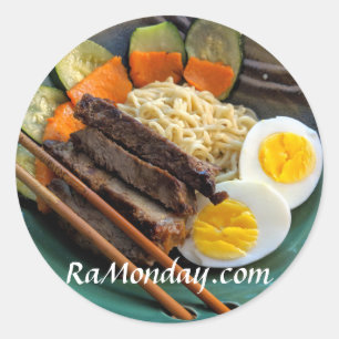 RaMonday.com Sticker rond