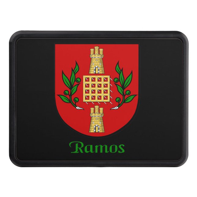 Ramos Family Shield Trailer Hitch Cover (Front)