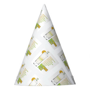 Ramos Gin Fizz Cocktail Recipe Art Party Hat