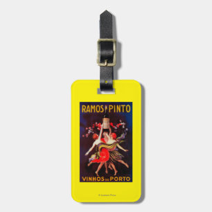Ramos Pinto Vintage PosterEurope Luggage Tag