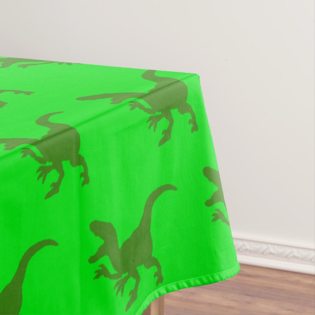 Rampaging Dinosaurs Tablecloth (In Situ)