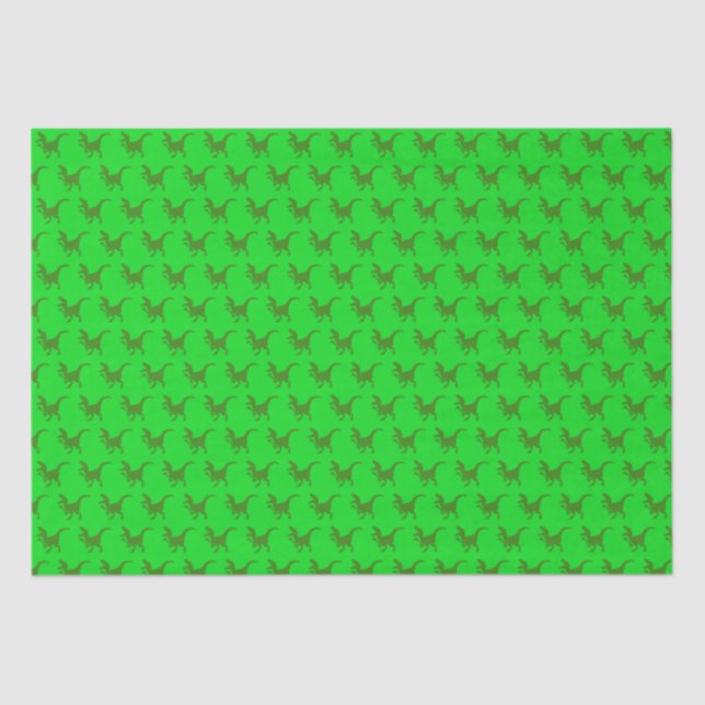 Rampaging Dinosaurs Tissue Paper (Front)