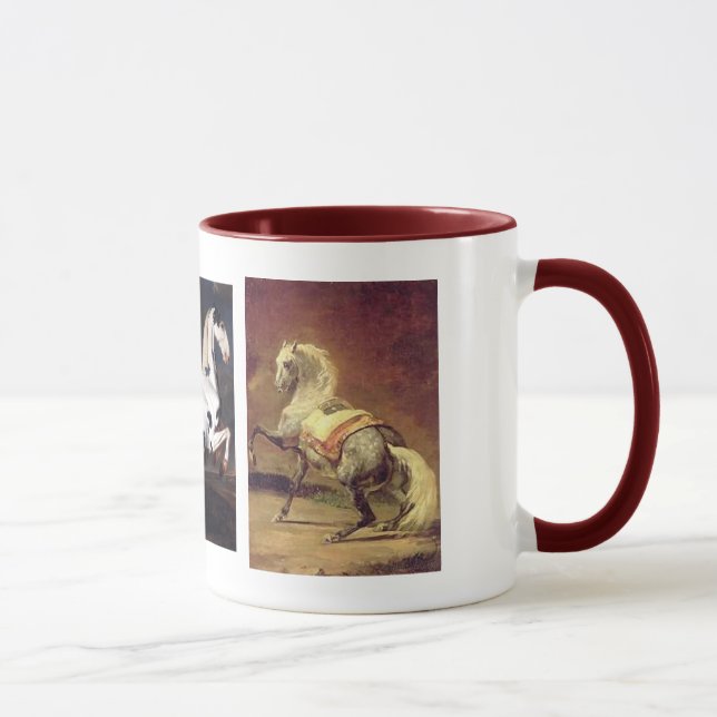 RAMPANT  HORSES MUG (Right)