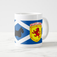 Rampant Lion/ St. Andrews flag/Scottish Terrier