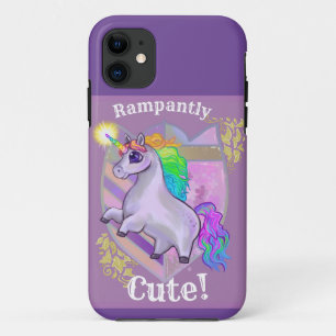 Rampantly Cute Unicorn iPhone 11 Case