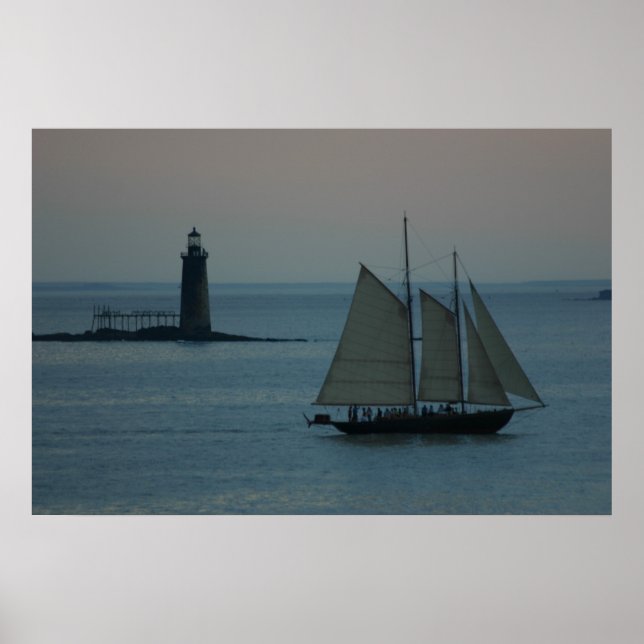 Rams Island Ledge, Maine Poster (Front)