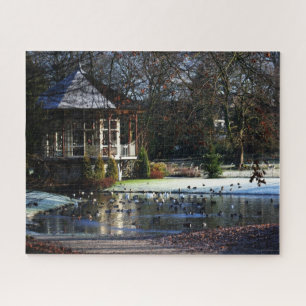 Rams Woerthe Tea House 16x20 520pc jpm Jigsaw Puzzle
