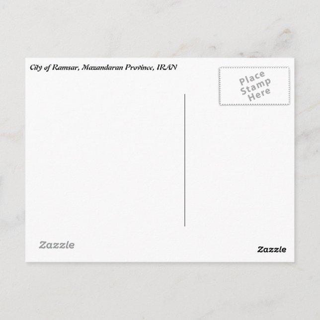 Ramsar Postcard (Back)