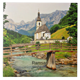 Ramsau, Bavarian Alps Tile